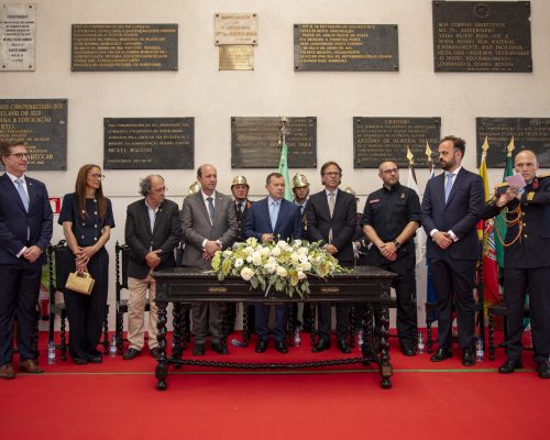 Secretário de Estado e Presidente da Câmara destacam papel fundamental dos Bombeiros de Barcelinhos nos 104 anos da Associação