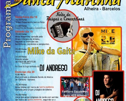 Festa em honra Santa Marinha – Alheira