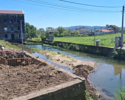 Construção da Ponte sobre o Ribeiro das Pontes – CORTE DE ESTRADA