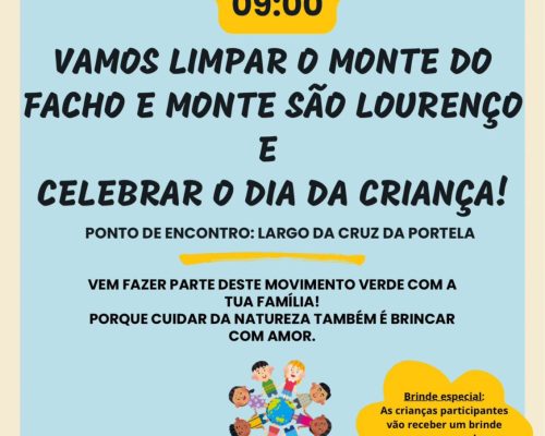Os Amygos do Facho em Barcelos unem-se para limpar montes e celebrar o Dia da Criança